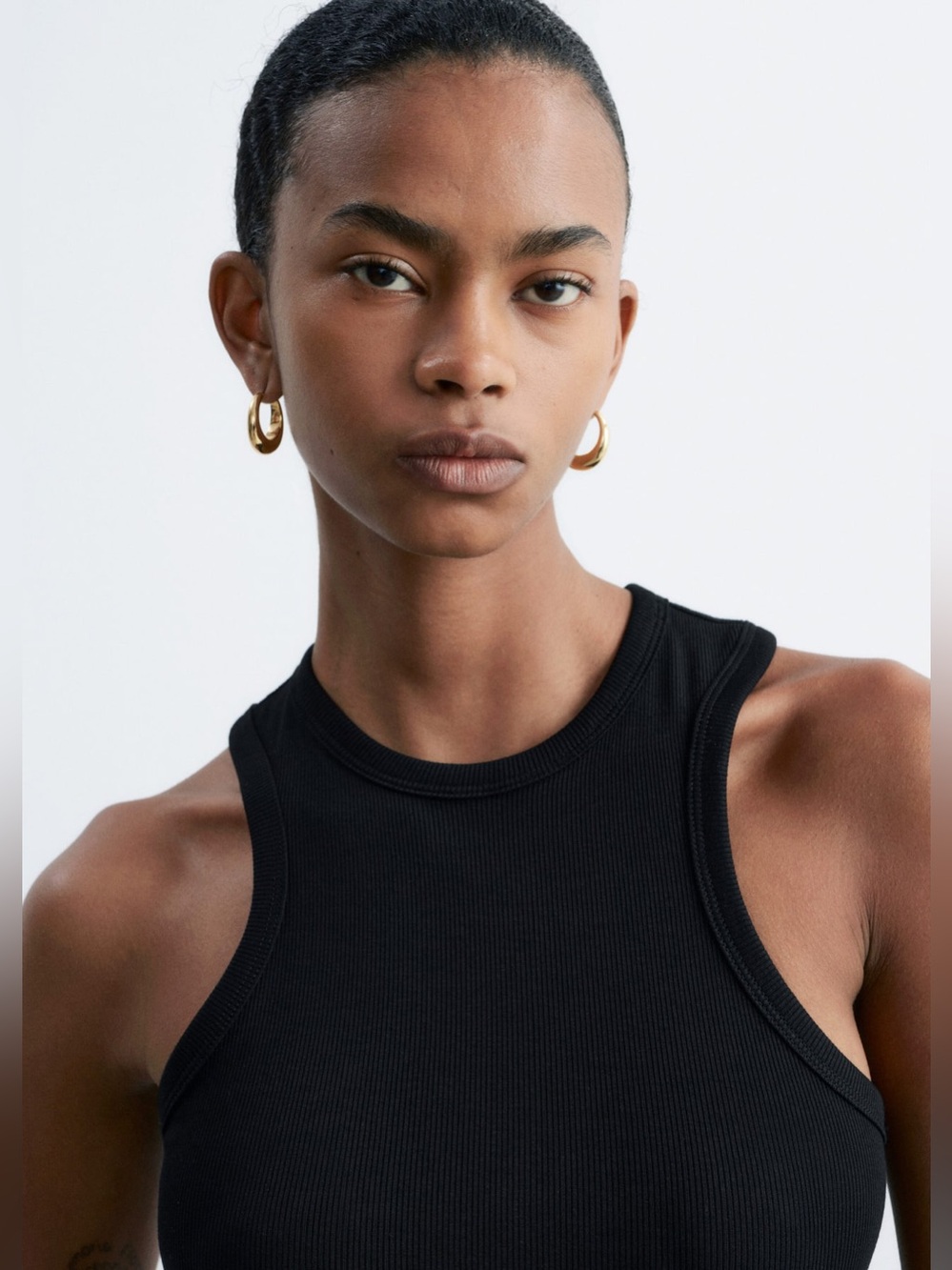 & Other Stories Ribbed Tank Top - Picture 2 of 4